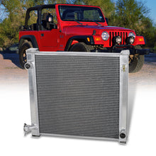 Load image into Gallery viewer, Jeep Wrangler TJ YJ 1987-2006 Manual Transmission Aluminum Radiator