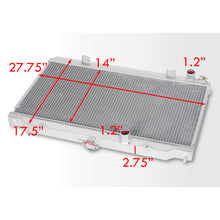 Load image into Gallery viewer, Nissan Sentra Spec-V 2002-2006 Manual Transmission Aluminum Radiator