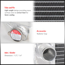 Load image into Gallery viewer, Chevrolet Corvette C3 5.0L 5.7L 1977-1982 Manual Transmission Aluminum Radiator