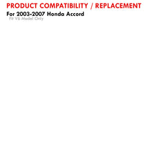 Load image into Gallery viewer, Honda Accord V6 2003-2007 Manual Transmission Aluminum Radiator