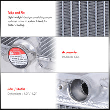 Load image into Gallery viewer, Subaru Legacy EJ25 2000-2004 Manual Transmission Aluminum Radiator