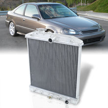 Load image into Gallery viewer, Honda Civic 1988-2000 / Del Sol 1993-1997 D-Series SOHC Auotomatic Transmission Aluminum Radiator
