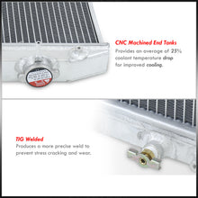 Load image into Gallery viewer, Honda Civic 1988-2000 / Del Sol 1993-1997 D-Series SOHC Auotomatic Transmission Aluminum Radiator