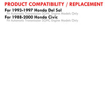 Load image into Gallery viewer, Honda Civic 1988-2000 / Del Sol 1993-1997 D-Series SOHC Auotomatic Transmission Aluminum Radiator