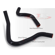 Load image into Gallery viewer, Honda Accord 2.2L 1990-1993 Silicone Radiator Hoses Black
