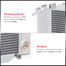 Load image into Gallery viewer, Ford Mustang Foxboy 1979-1993 Manual Transmission Aluminum Radiator
