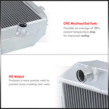 Load image into Gallery viewer, Datsun 240Z 1970-1973 / 260Z 1974-1975 Manual Transmission Aluminum Radiator