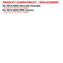 Load image into Gallery viewer, Chevrolet Colorado 2015-2022 / GMC Canyon 2015-2022 LED Bar Tail Lights Black Housing Clear Len