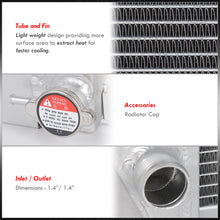 Load image into Gallery viewer, Mazda RX7 1979-1982 Manual Transmission Aluminum Radiator