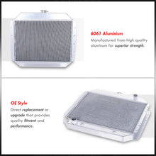 Load image into Gallery viewer, Ford F100 F150 F250 F350 Bronco 1968-1979 Manual Transmission Aluminum Radiator