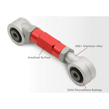 Load image into Gallery viewer, Acura Integra 1990-2001 / Honda Civic 1988-2000 / CRX 1988-1991 / Del Sol 1993-1997 Rear Control Toe Arms Kit Red (Version 4)