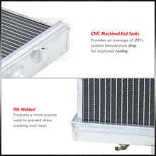 Load image into Gallery viewer, Nissan Sentra 200SX 1.6L 1991-1999 Manual Transmission Aluminum Radiator