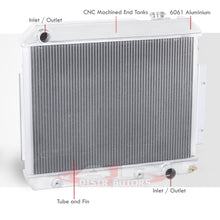 Load image into Gallery viewer, Chevrolet C/K-Series 1963-1966 / Pontiac Bonneville 1961-1966 / Grand Prix 1962-1964 Manual Transmission Aluminum Radiator