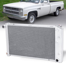 Load image into Gallery viewer, Chevrolet Small Chevy Block SBC l6 / V8 Automatic & Manual Transmission 3-Row Aluminum Radiator