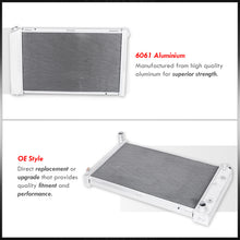 Load image into Gallery viewer, Chevrolet Small Chevy Block SBC l6 / V8 Automatic & Manual Transmission 3-Row Aluminum Radiator
