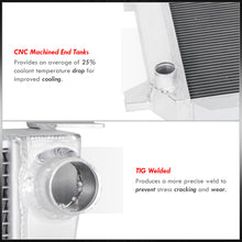 Load image into Gallery viewer, Ford F150 1985-1996 / F250 1985-1996 / Bronco 1985-1996 Manual Transmission Aluminum Radiator