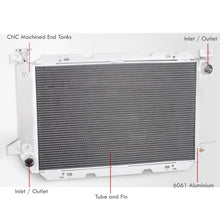 Load image into Gallery viewer, Ford F150 1985-1996 / F250 1985-1996 / Bronco 1985-1996 Manual Transmission Aluminum Radiator