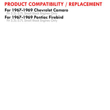 Load image into Gallery viewer, Chevrolet Camaro 1967-1969 / Pontiac Firebird 1967-1969 5.3L 5.7L SBC Automatic & Manual Transmission Aluminum Radiator