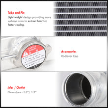 Load image into Gallery viewer, Datsun 280Z 1975-1978 Manual Transmission Aluminum Radiator