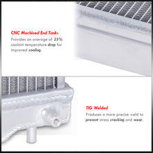 Load image into Gallery viewer, Honda Accord 1990-1993 / Prelude 1992-1996 Manual Transmission Aluminum Radiator
