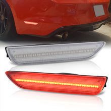 Load image into Gallery viewer, Ford Mustang 2015-2022 Rear Red LED Side Marker Clear Len