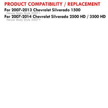 Load image into Gallery viewer, Chevrolet Silverado 2007-2013 LED Bar Tail Lights Red Housing Clear Len White Tube