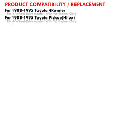 Load image into Gallery viewer, Toyota Pick Up 1988-1995 / 4Runner 1988-1995 4WD V6 Manual Transmission Aluminum Radiator