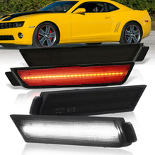 Load image into Gallery viewer, Chevrolet Camaro 2010-2015 Front White + Rear Red LED Side Marker Lights Smoke Lens