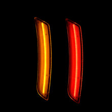 Load image into Gallery viewer, Chevrolet Camaro 2016-2022 LED Clear Lens Front Amber + Red Rear Side Markers Lights