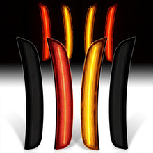 Load image into Gallery viewer, Dodge Charger 2015-2022 LED Smoke Lens Front Amber + Red Rear Side Markers Lights