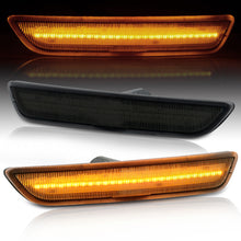 Load image into Gallery viewer, Ford Mustang 2010-2014 Front Amber LED Side Marker Smoke Len