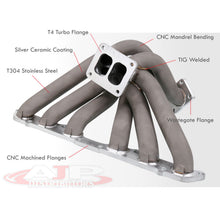 Load image into Gallery viewer, Lexus IS300 2001-2005 / GS300 1993-2005 / SC300 1992-2000 / Toyota Supra 1993-1998 2JZGE T4 Ceramic Turbo Manifold