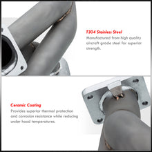Load image into Gallery viewer, Mazda RX7 1993-1996 13BREW 1.3L R2 T4 Ceramic Turbo Manifold