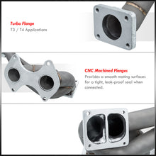 Load image into Gallery viewer, Mazda RX7 1993-1996 13BREW 1.3L R2 T4 Ceramic Turbo Manifold