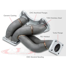 Load image into Gallery viewer, Mazda RX7 1993-1996 13BREW 1.3L R2 T4 Ceramic Turbo Manifold