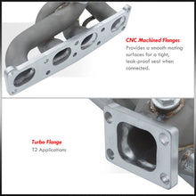 Load image into Gallery viewer, Ford Probe 1994-1997 / Mazda 626 1993-2002 / MX6 1993-1997 / Protégé 1993-2003 1.8L 2.0L T2 Ceramic Turbo Manifold