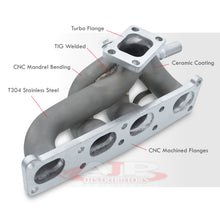 Load image into Gallery viewer, Ford Probe 1994-1997 / Mazda 626 1993-2002 / MX6 1993-1997 / Protégé 1993-2003 1.8L 2.0L T2 Ceramic Turbo Manifold