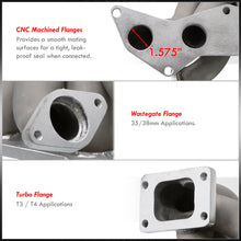 Load image into Gallery viewer, Scion TC 2005-2010 / Toyota Camry 2002-2009 / Solara 2002-2008 2AZFE 2.4L T3 Ceramic Turbo Manifold