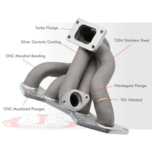 Load image into Gallery viewer, Scion TC 2005-2010 / Toyota Camry 2002-2009 / Solara 2002-2008 2AZFE 2.4L T3 Ceramic Turbo Manifold
