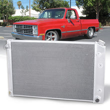 Load image into Gallery viewer, Chevrolet C/K-Series 1975-1986 / Blazer 1973-1991 / Suburban 1973-1979 / GMC C/K-Series 1975-1986 / Jimmy 1973-1991 V8 Automatic & Manual Transmission 2-Row Aluminum Radiator