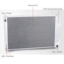 Load image into Gallery viewer, Chevrolet C/K-Series 1975-1986 / Blazer 1973-1991 / Suburban 1973-1979 / GMC C/K-Series 1975-1986 / Jimmy 1973-1991 V8 Automatic & Manual Transmission 2-Row Aluminum Radiator