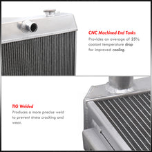 Load image into Gallery viewer, Chevrolet Bel Air 1955-1957 / Nomad 1955-1957 / 150-Series 1955-1957 / 210-Series 1955-1957 / Del Ray 1957 Small Block SBC 150 210 V8 Manual Transmission Aluminum Radiator