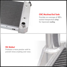 Load image into Gallery viewer, Chevrolet Nova 5.0L 5.7L 1973-1974 / Buick Apollo 5.7L 1973-1974 / Oldsmobile Omega 4.1L 5.7L 1973-1974 / Pontiac Ventura 5.7L 1973-1974 Oldsmobile 98 5.7L 1973 Manual Transmission Aluminum Radiator