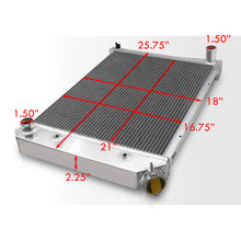Load image into Gallery viewer, Chevrolet Nova 5.0L 5.7L 1973-1974 / Buick Apollo 5.7L 1973-1974 / Oldsmobile Omega 4.1L 5.7L 1973-1974 / Pontiac Ventura 5.7L 1973-1974 Oldsmobile 98 5.7L 1973 Manual Transmission Aluminum Radiator