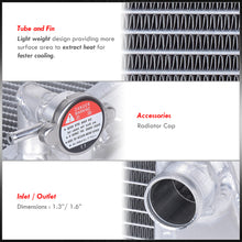 Load image into Gallery viewer, Ford Hi-Boy SBC 1932 Manual Transmission Aluminum Radiator