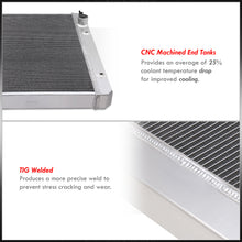 Load image into Gallery viewer, Pontiac GTO 1965-1967 / Lemans 1965-1967 / Tempest 1965-1967 Manual Transmission Aluminum Radiator