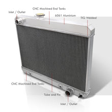 Load image into Gallery viewer, Pontiac GTO 1965-1967 / Lemans 1965-1967 / Tempest 1965-1967 Manual Transmission Aluminum Radiator