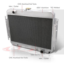 Load image into Gallery viewer, Chevrolet Impala 1963-1968 / Bel Air 1963-1968 / Biscayne 1963-1968 Manual Transmission Aluminum Radiator
