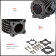 Load image into Gallery viewer, Chrome External 44mm/46mm External Turbocharger Manifold