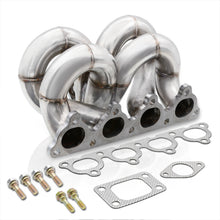 Load image into Gallery viewer, Honda Civic 1988-2000 / CRX 1988-1991 / Del Sol 1993-1997 D-Series D15 D16 T3/T4 Ram Horn Stainless Steel Turbo Manifold (38mm Wastegate Flange)